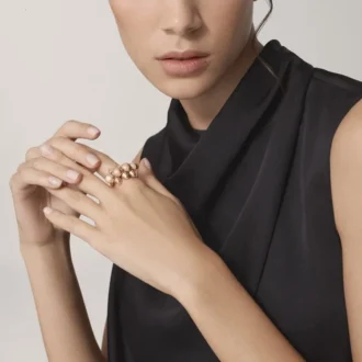 Prsten Clash De Cartier, model XL – růžové zlato – Cartier