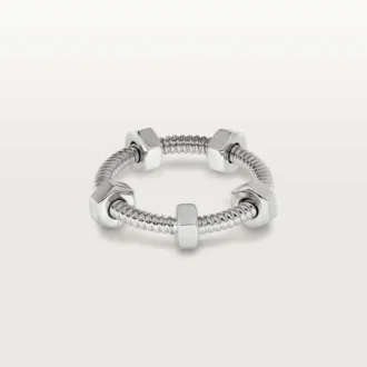 Prsten Ecrou De Cartier – bílé zlato – Cartier