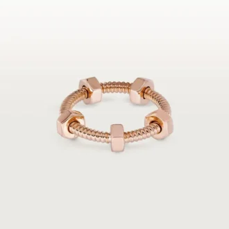 Prsten Ecrou De Cartier – růžové zlato – Cartier
