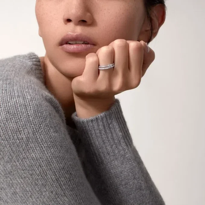 Prsten Etincelle De Cartier – bílé zlato, diamanty – Cartier
