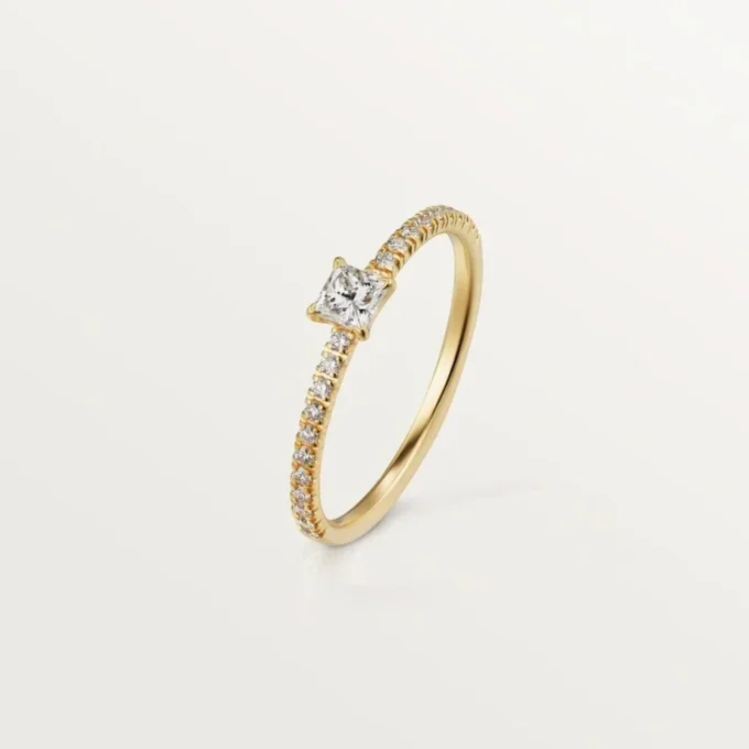 Prsten Etincelle De Cartier – žluté zlato, diamanty – Cartier
