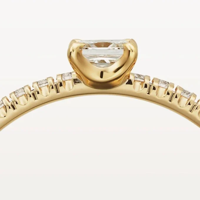 Prsten Etincelle De Cartier – žluté zlato, diamanty – Cartier