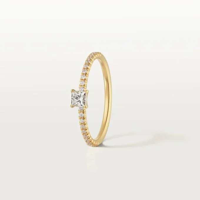 Prsten Etincelle De Cartier – žluté zlato, diamanty – Cartier
