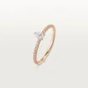 Prsten Etincelle De Cartier – růžové zlato, diamanty – Cartier