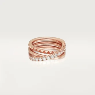 Prsten Etincelle De Cartier – růžové zlato, diamanty – Cartier