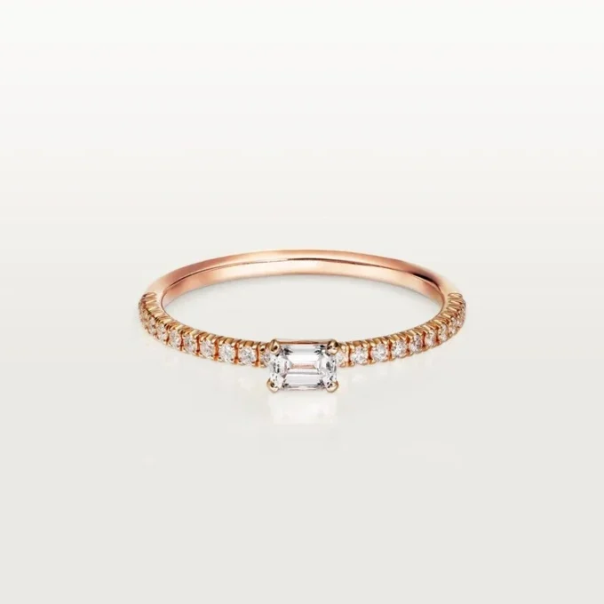 Prsten Etincelle De Cartier – růžové zlato, diamanty – Cartier
