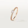 Prsten Etincelle De Cartier – růžové zlato, diamanty – Cartier
