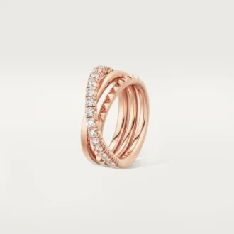 Prsten Etincelle De Cartier – růžové zlato, diamanty – Cartier