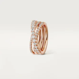 Prsten Etincelle De Cartier – růžové zlato, diamanty – Cartier