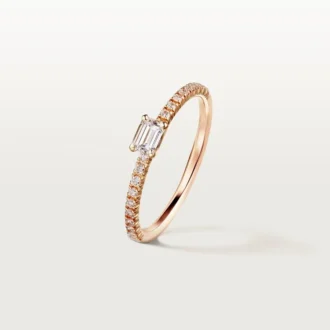 Prsten Etincelle De Cartier – růžové zlato, diamanty – Cartier