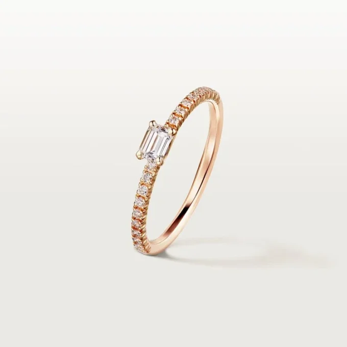 Prsten Etincelle De Cartier – růžové zlato, diamanty – Cartier