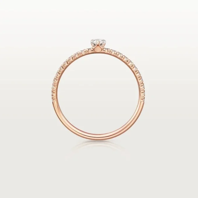Prsten Etincelle De Cartier – růžové zlato, diamanty – Cartier