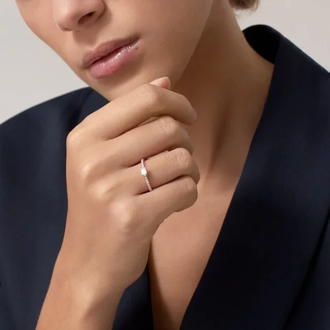 Prsten Etincelle De Cartier – růžové zlato, diamanty – Cartier