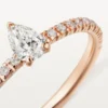 Prsten Etincelle De Cartier – růžové zlato, diamanty – Cartier