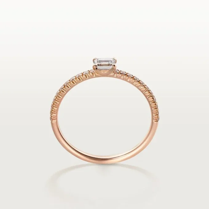 Prsten Etincelle De Cartier – růžové zlato, diamanty – Cartier