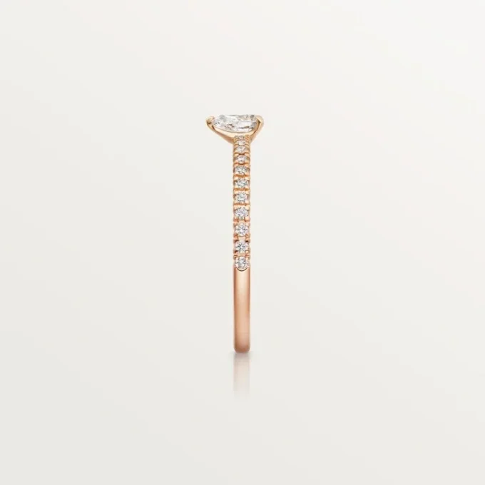 Prsten Etincelle De Cartier – růžové zlato, diamanty – Cartier