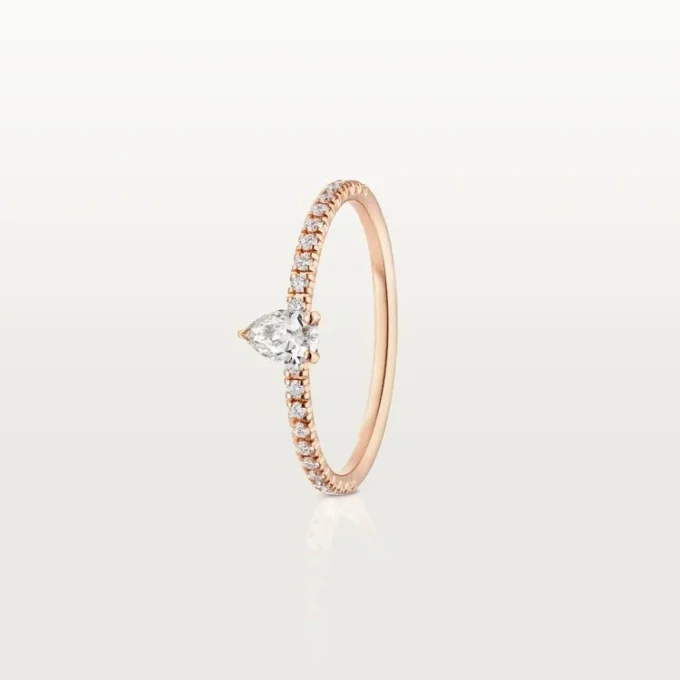 Prsten Etincelle De Cartier – růžové zlato, diamanty – Cartier