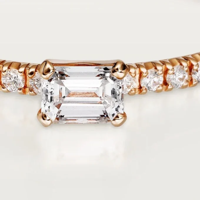 Prsten Etincelle De Cartier – růžové zlato, diamanty – Cartier