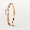 Prsten Etincelle De Cartier – růžové zlato, diamanty – Cartier