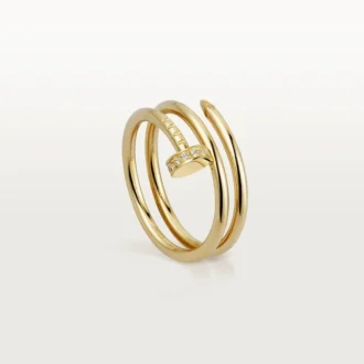Prsten Juste Un Clou – žluté zlato, diamanty – Cartier