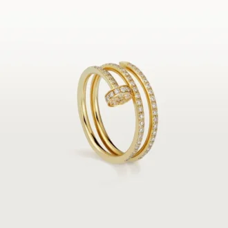 Prsten Juste Un Clou – žluté zlato, diamanty – Cartier