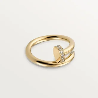 Prsten Juste Un Clou – žluté zlato, diamanty – Cartier