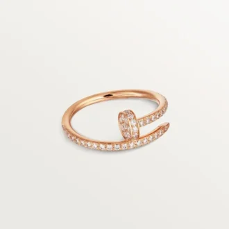 Prsten Juste Un Clou – růžové zlato, diamanty – Cartier