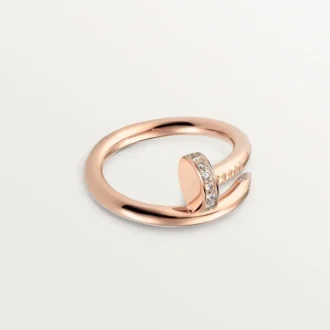 Prsten Juste Un Clou – růžové zlato, diamanty – Cartier