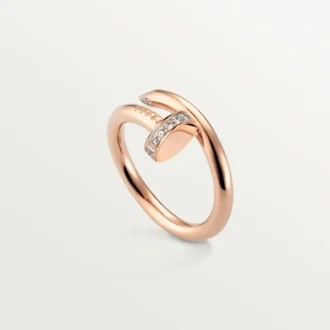 Prsten Juste Un Clou – růžové zlato, diamanty – Cartier
