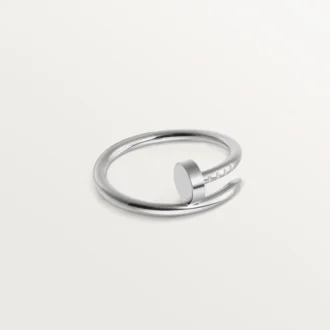 Prsten Juste Un Clou Sm – bílé zlato – Cartier