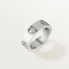 Prsten Love, 3 diamanty – bílé zlato, diamanty – Cartier