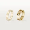 Prsten Love 3 Diamond – žluté zlato, klasický model | Cartier Us