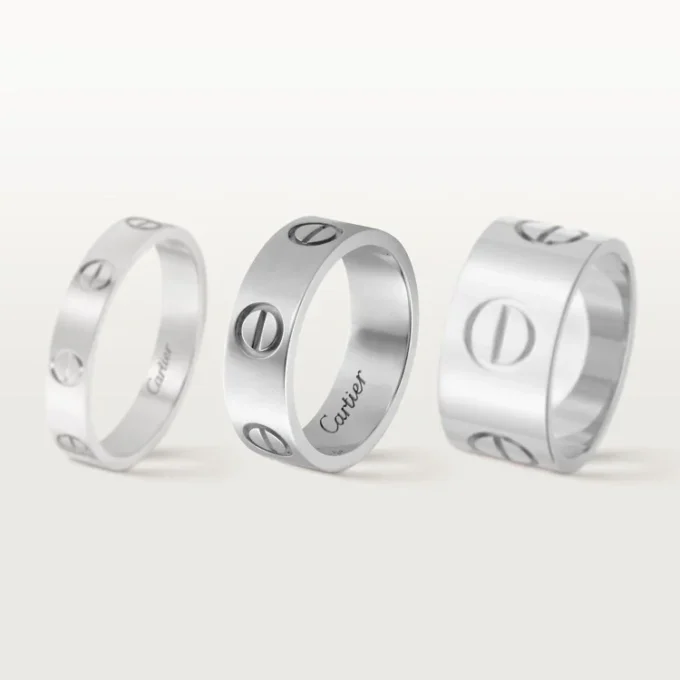 Prsten Love – bílé zlato, klasický model | Cartier Us