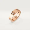 Prsten Love – růžové zlato, diamanty – Cartier