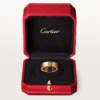 Prsten Love – růžové zlato, diamanty – Cartier