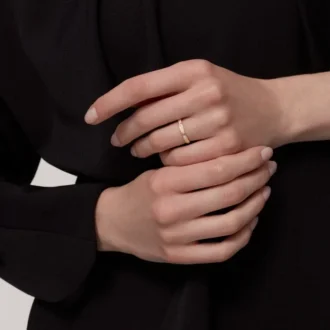 Prsten Love, velikost S – žluté zlato, diamanty – Cartier