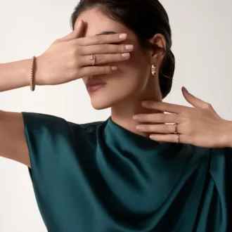 Prsten Love, velikost S – růžové zlato, diamanty – Cartier