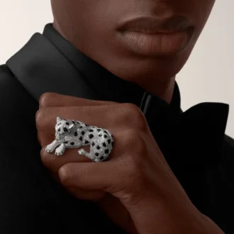 Prsten Panthere De Cartier, s pavé