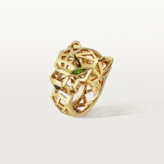 Prsten Panthere De Cartier – tsavorit a žluté zlato | Cartier Us