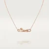 Náhrdelník Panthere De Cartier – růžové zlato, tsavoritové granáty, diamanty – Cartier