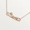 Náhrdelník Panthere De Cartier – růžové zlato, tsavoritové granáty, diamanty – Cartier