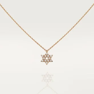 Přívěsek Srdce a symboly – růžové zlato, diamanty – Cartier