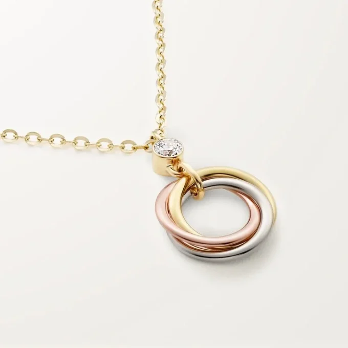 Přívěsek Trinity, 1 diamant