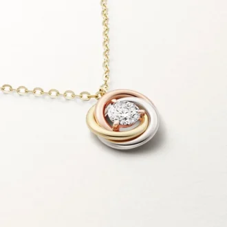 Přívěsek Trinity, 1 diamant
