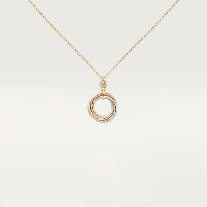 Přívěsek Trinity, 1 diamant