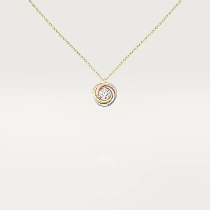 Přívěsek Trinity, 1 diamant