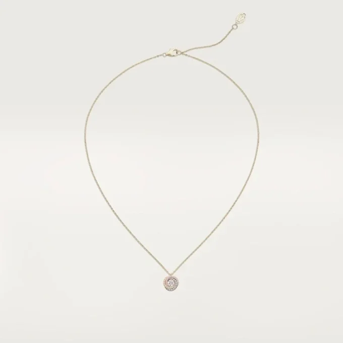 Přívěsek Trinity, 1 diamant, pavé