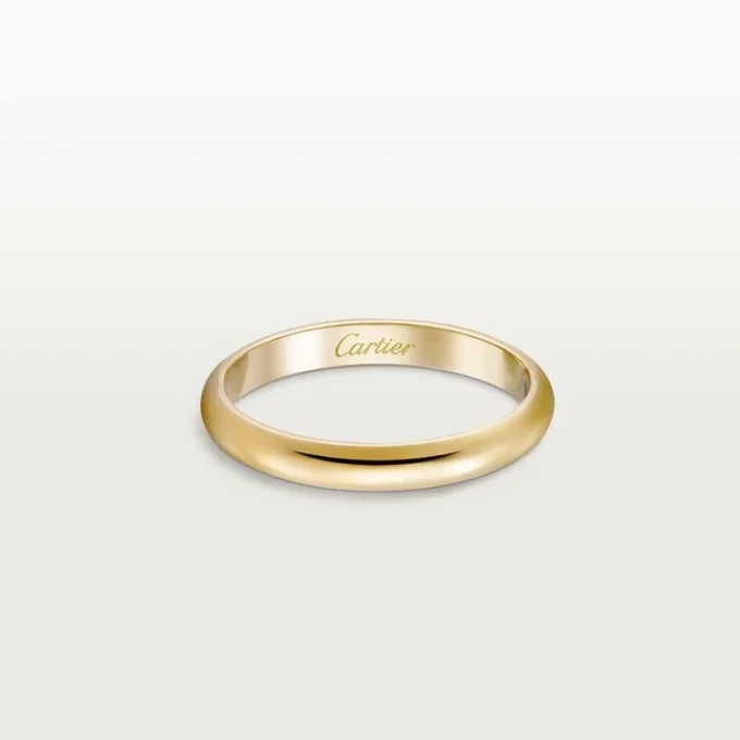 Snubní prsten 1895 – žluté zlato – Cartier