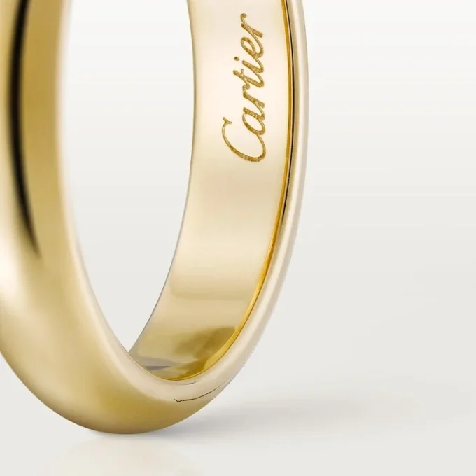 Snubní prsten 1895 – žluté zlato – Cartier