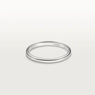 Snubní prsten 1895 – platina – Cartier